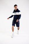 Royalty Block Hoody Navy 